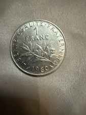 1 Franc 1960 – „La Semeuse“ – Symbol der französischen Republik