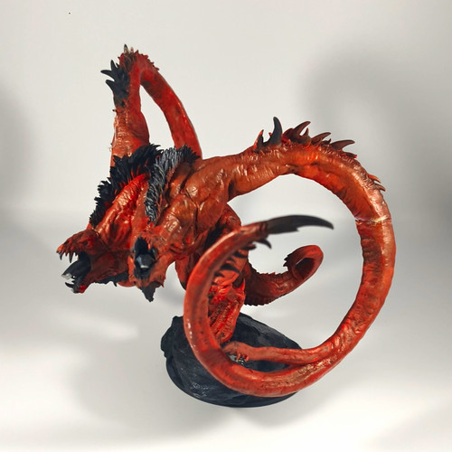 Demogorgon halb bemalte - demogorgon,
