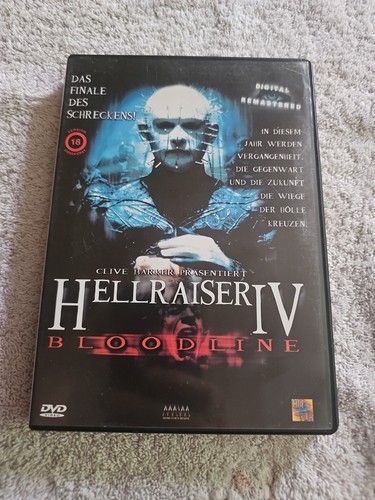 Hellraiser bloodline dvd - iv,