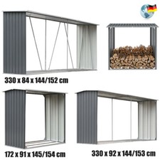 Brennholzunterstand Brennholz Holz Regal Lager Kaminholz Unterstand Metall