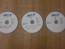 Installations CD Für ACER ASPIRE ASM3100  1x SCD 2xRCD Bootable DISC VHP32 