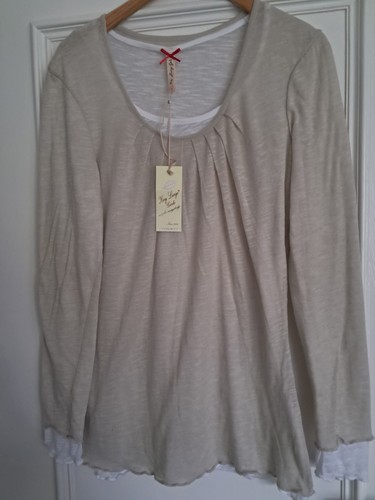 Doppellagiges langarmshirt - doppellagiges,