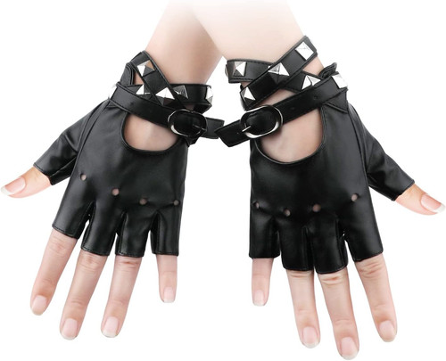 Paar fingerlose handschuhe - fingerlose,
