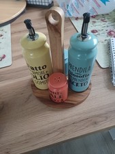 Menage Set Keramik Bunt