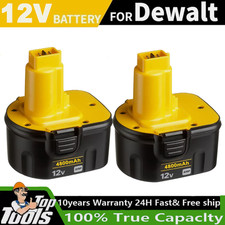 2x 12V 4,8Ah Akku Für Dewalt