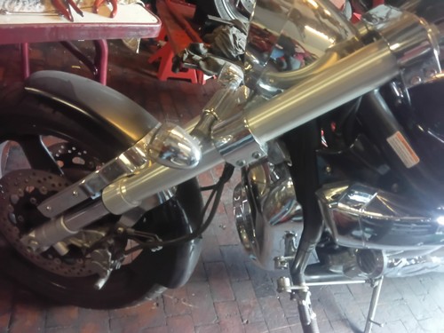 Hyosung gv650 gabel komplett - gabel,