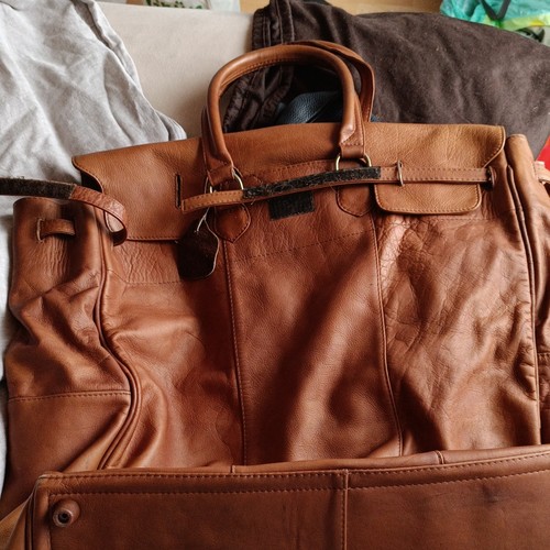 Braune leder - braune,