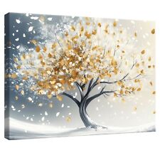 Leinwand Bilder Abstrakt Baum Blumen Wandbilder Groß Leinwandbild XXL Bilder