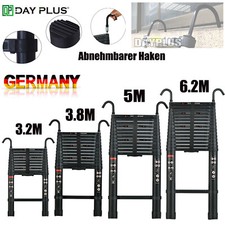 Mehrzweckleiter Teleskopleiter Stehleiter Aluleiter Ausziehleiter Leiter 3.2-6M