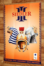 Die Siedler III 3 / die siedler 3 Game Store Deutsches Promo Poster Sammlerstück 
