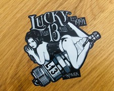 PIN UP LUCKY 13 Aufkleber