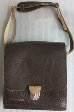 DDR Werkzeugtasche - Echtleder Braun Smalcalda