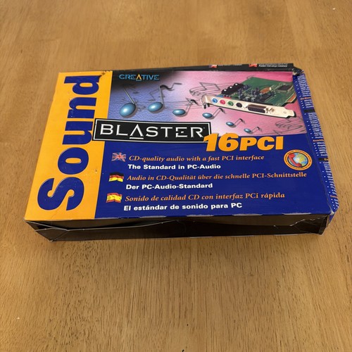 Creative sound blaster pci - blaster,