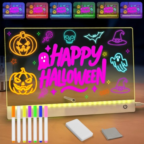 Led schreibtafel für kinder - led,