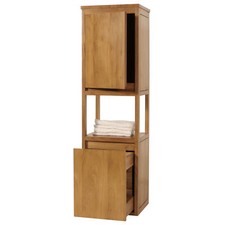 Teak-Hochschrank HWC-M71