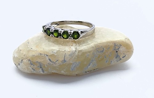 Chromediopsid ring - chromediopsid, gr