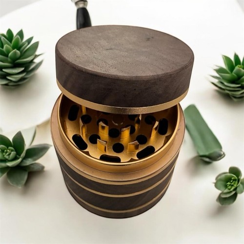 Premium walnuss holz grinder - walnuss,