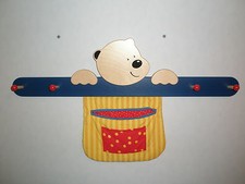 HABA Bären Wandgarderobe XXL