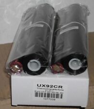 2 x Fax Rolle Ink Film Sharp  P110 P120 P400 P410 P430 A450 A460 ersetzt UX-92CR