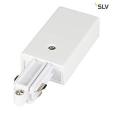 SLV 143041 Einspeiser für 1-Phasen HV-Stromschiene Aufbauversion weiss Erde  ...