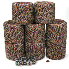 1000g bunte Wolle ** Country** Wollpaket Designergarn +Armband (1kg Nr.48