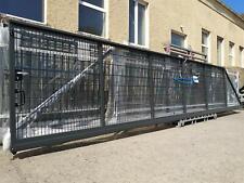 6,5x1,8 Meter mR2D Industrietor Schiebetor Hoftor freitragend - SOFORT verfügbar