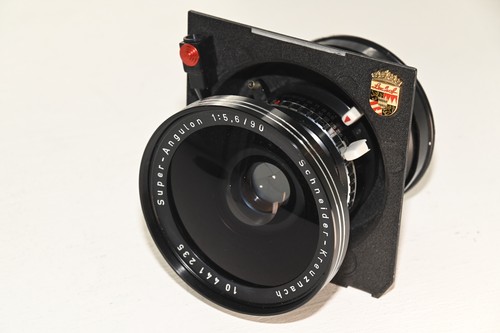 Schneider 90mm super - 90mm, f5.6