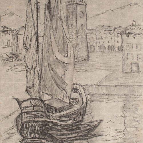 Riva del garda - garda, segelboot