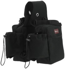 Satteltasche Pferd Doppelpacktasche wasserdicht schwarz