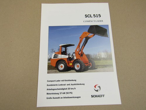Prospekt schaeff scl - schaeff, 515