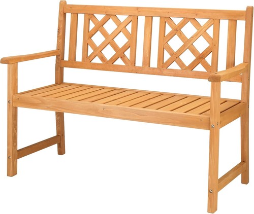 Gartenbank holzbank sitzer - holzbank, 2-sitzer