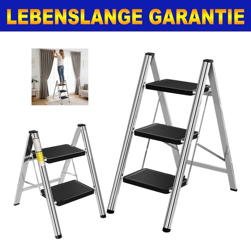 Edelstahl trittleiter - edelstahl,