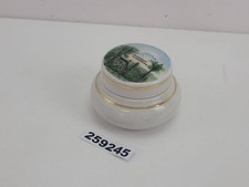 runde Porzellan Deckel-Dose