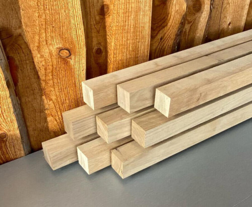 Eiche 50x50 balken 5x5 cm - 5x5,