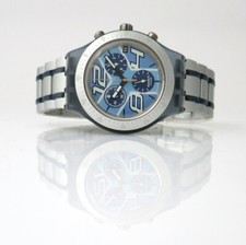 SNOWSTORM - Swatch Diaphane Chrono - SVCN4003AG - NEU und ungetragen