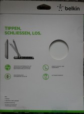Belkin FastFit Schutzhülle mit Tastatur F5L141deBLK-WHT