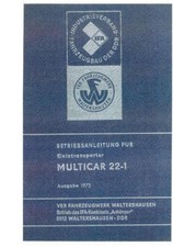 302397 bedienung multicar - bedienung,
