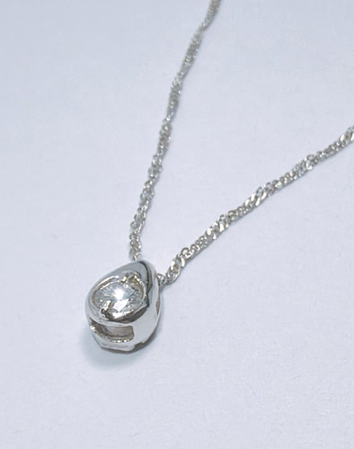 Halskette anhänger diamant - halskette,