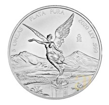 5 Unzen oz Silber Silver Libertad Siegesgöttin Mexico Mexiko 2020