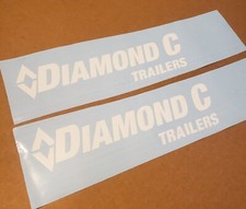 Diamond C Trailers decals