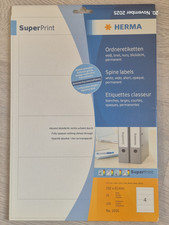Herma 5095 ordneretiketten - herma, a4