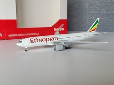 Herpa Wings Ethiopian Airlines Boeing 777-200LR Reg. ET-ANN The Blue Nile 1:500