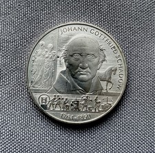 10 Euro Gedenkmünze von 2014 — Johann Gottfried Schadow — unzirkuliert 