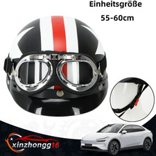 Motorradhelm Fliegerbrille