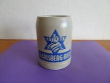 Karlsberg Bierkrug Steingut 0,5L