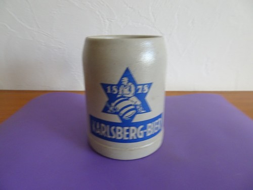 Karlsberg bierkrug steingut - karlsberg,