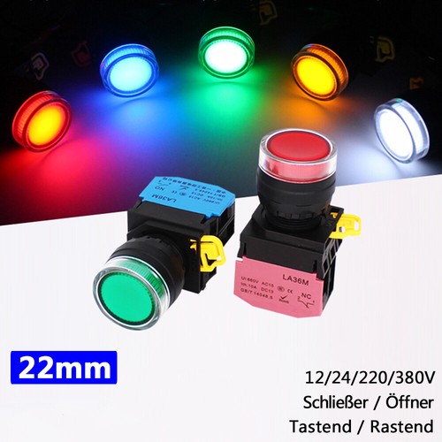 22mm druckschalter beleuchtung - 22mm,