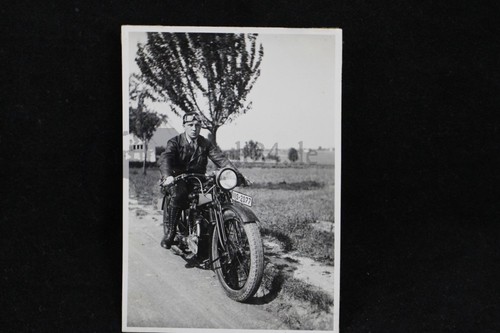Altes orig foto - foto, motorrad