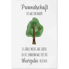 Freundschaft ist Baum. Es