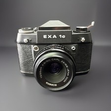 Exa 1c Spiegelreflexkamera mit Carl Zeiss Tessar 2.8/50 + Originaltasche